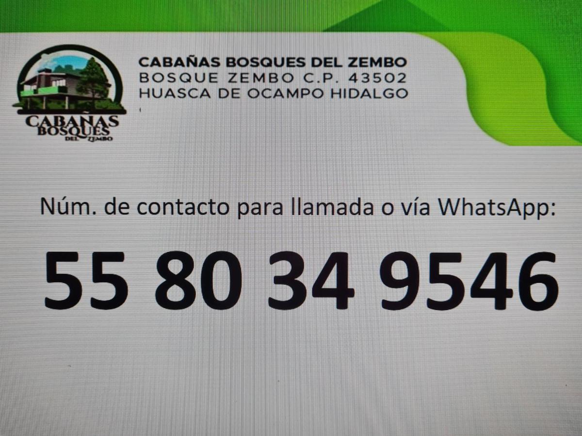 Cabanas Los Bosques Del Zembo 瓦斯卡坎波 外观 照片
